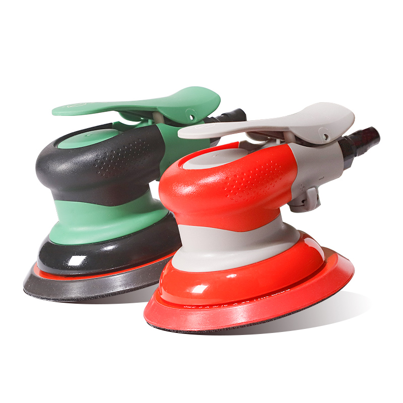 Lionwham 5'' Inch Pneumatic Air Wet Random Orbital Disc Sander 125 mm Polishing Sandpaper Machine Hot Sale for Car Use