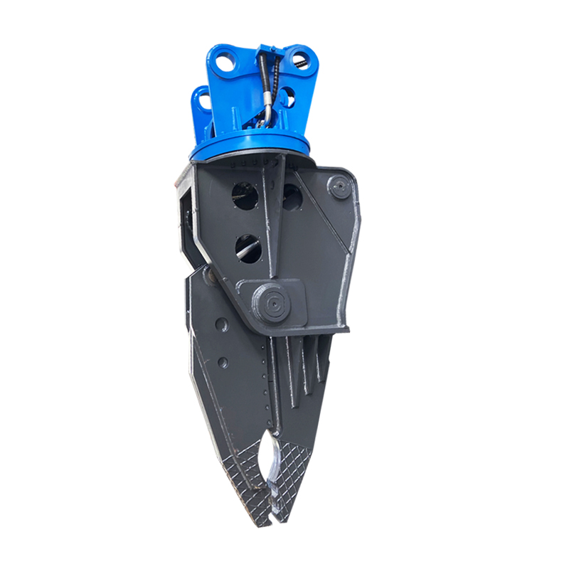 Hydraulic Rotating Dismantling Shear for Excavator Old Car Scrap Metal Recycling Shear Demolition Cutting Shear High Strength Wear Resistant Attachment