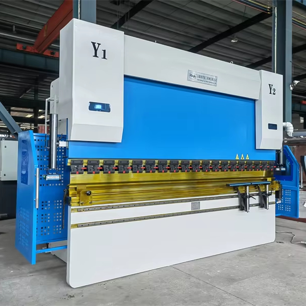 CNC Electro Hydraulic Press Brake 250 Ton 4000mm DA66T Synchronized Carbon Steel Sheet Metal Bending Machine