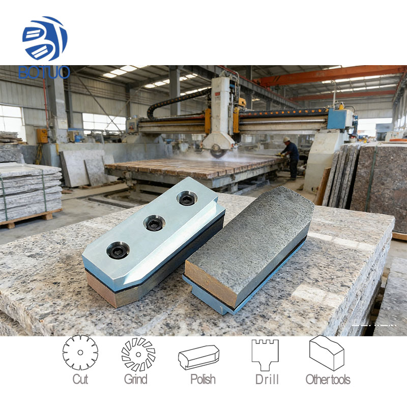 High Quality Diamond Fickert Abrasive for Granite Ceramic Quartz Stone Polishing and Grinding