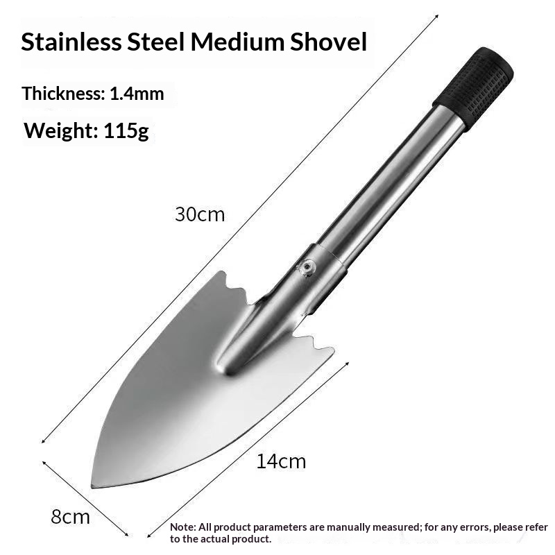 Stainless Steel Small Garden Trowel for Planting Weeding Soil Digging-Multi-Use Landscaping &amp; Farming Tool