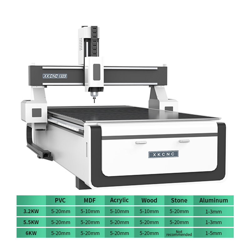 2026 Hot Sale Xunke 3 Axis CNC Router Machine Price Woodworking 1325 4x8 CNC Wood Router Machine for Furniture Making