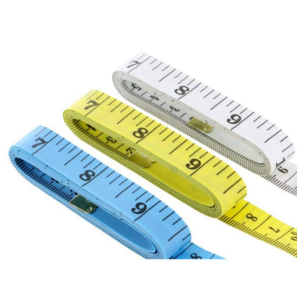 Wholesale Price 1.3*150cm PVC Bust Hip Waist Measuring Ruler Cloth Measuring Tape Ruler