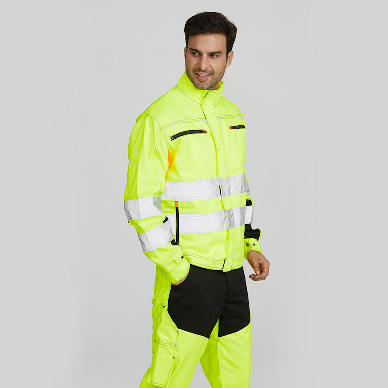 High Visibility Security Gear for Construction Workers Reflective Strip Safety Reflective Jackets