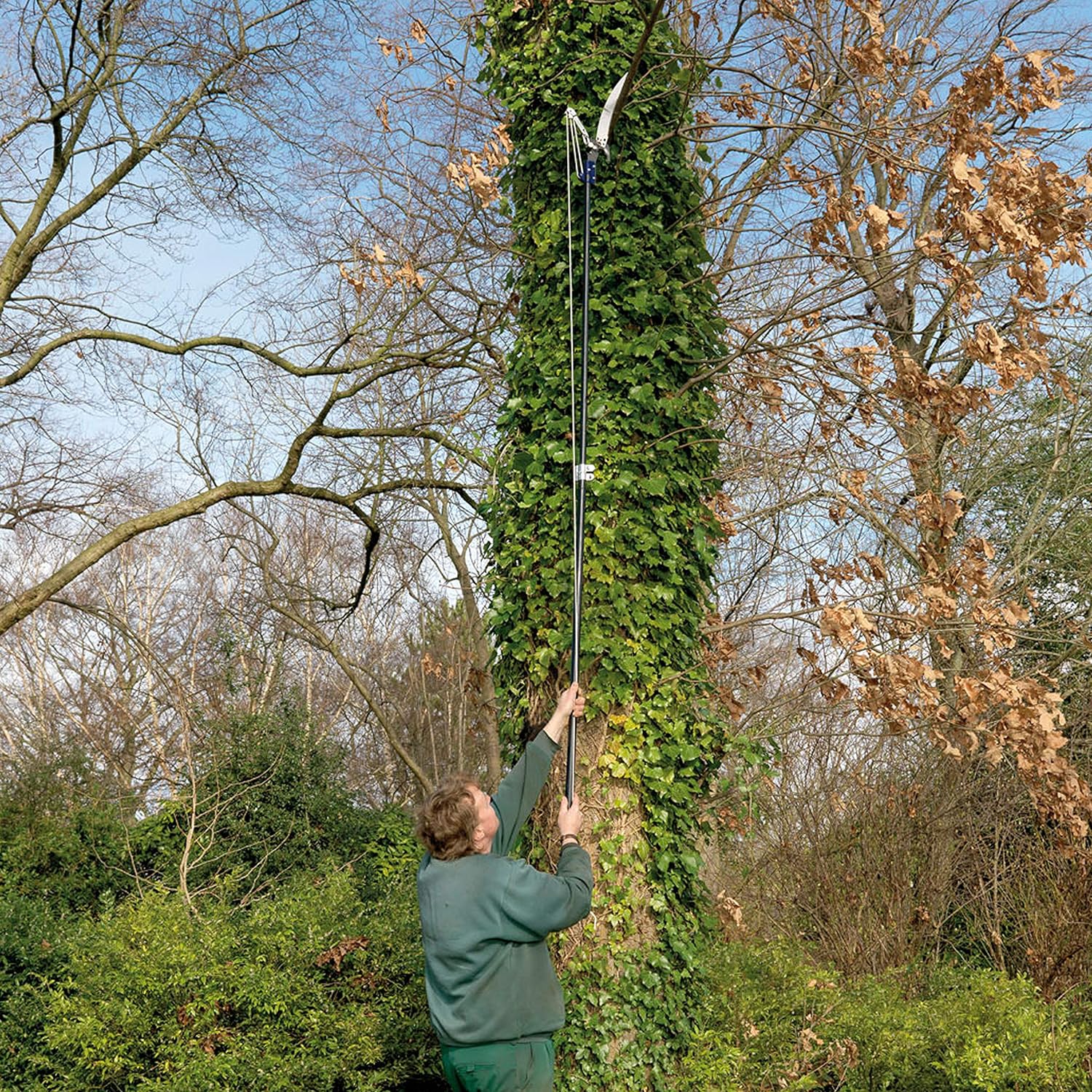 Eco-friendly Telescopic Pole Saw with Long Handle Tree Branch Cutting for Gardening Tools Set