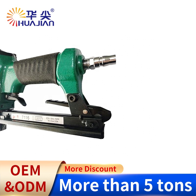Pneumatic Steel Nail Gun Air Stapler For Furniture Construction