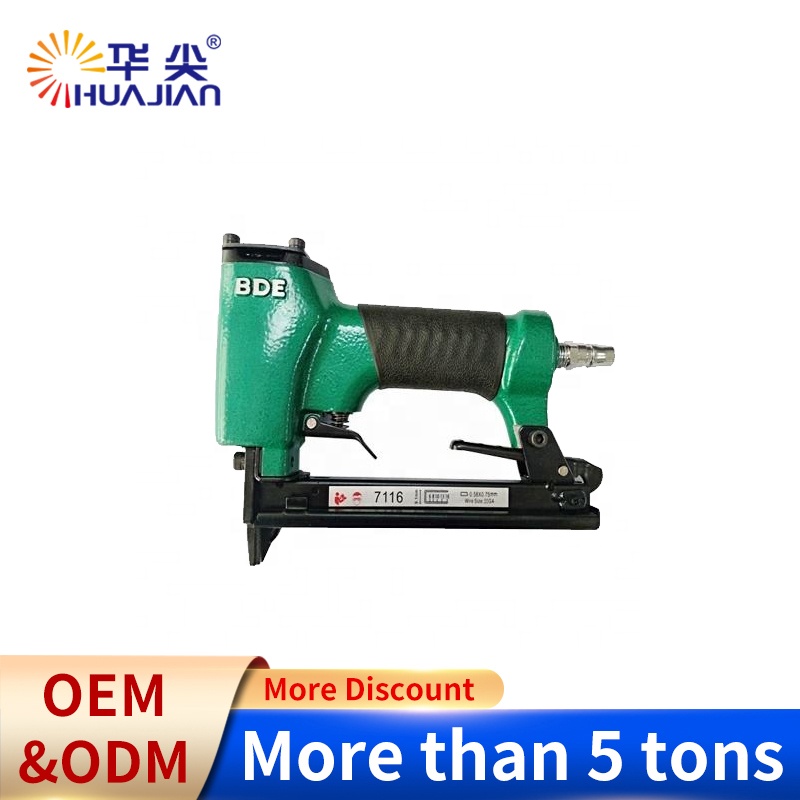 Pneumatic Steel Nail Gun Air Stapler For Furniture Construction