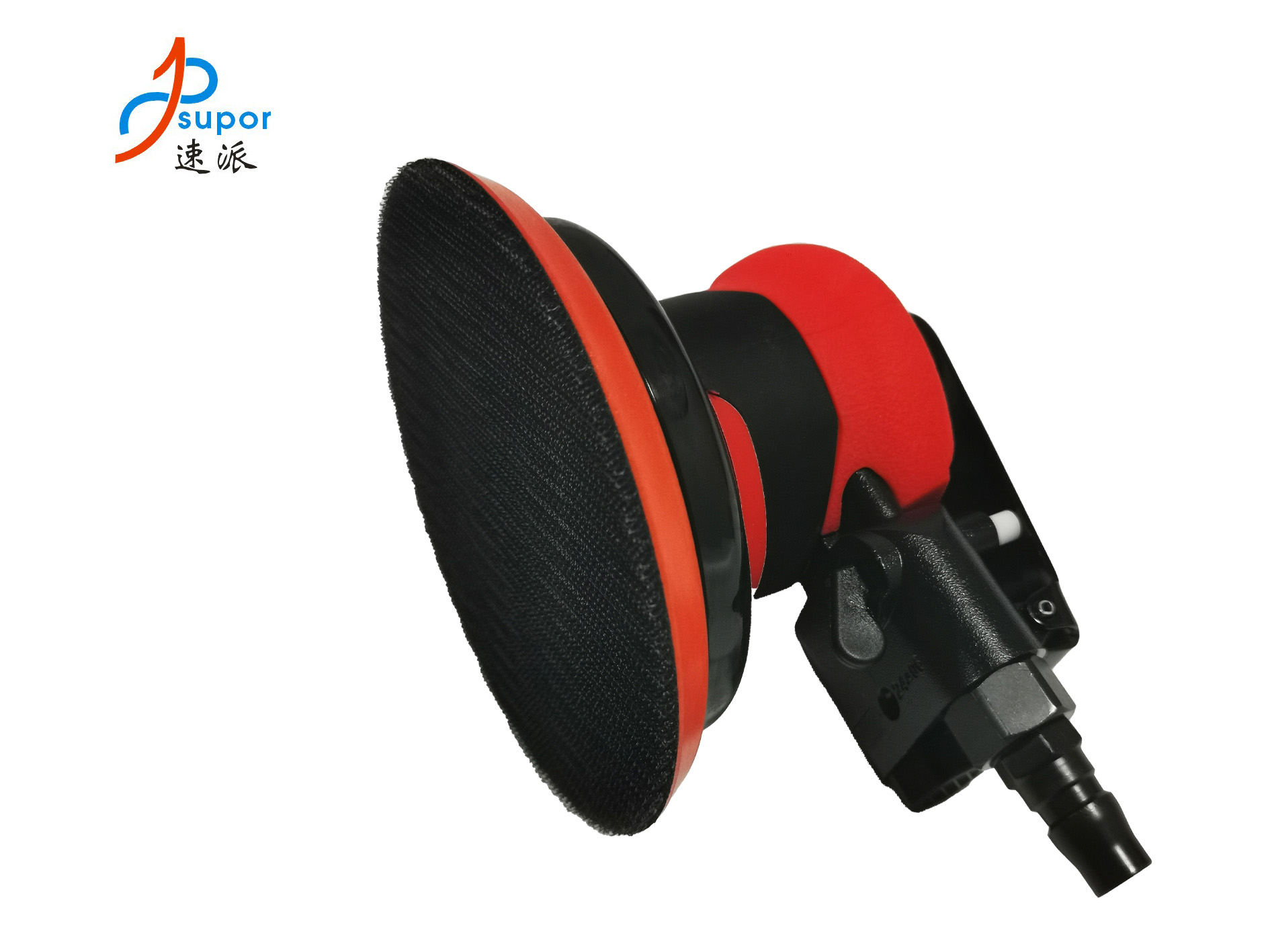 Supor 8 Inch 12000 RPM Turbine Motor Versatile Random Orbital Pneumatic Sanders Home and Workshop Air-Powered Tool