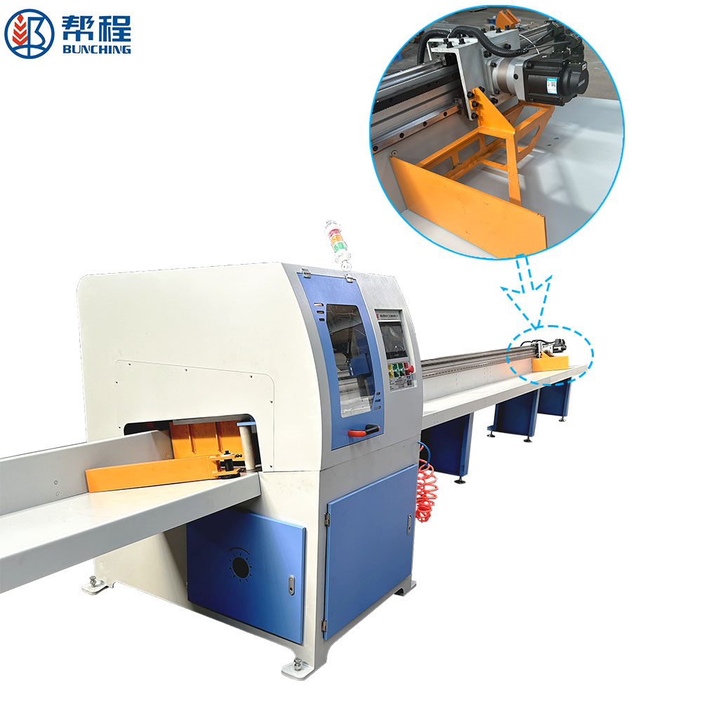 Woodworking Machinerywith Touch Screen Interface High Efficiency PLC Controlled