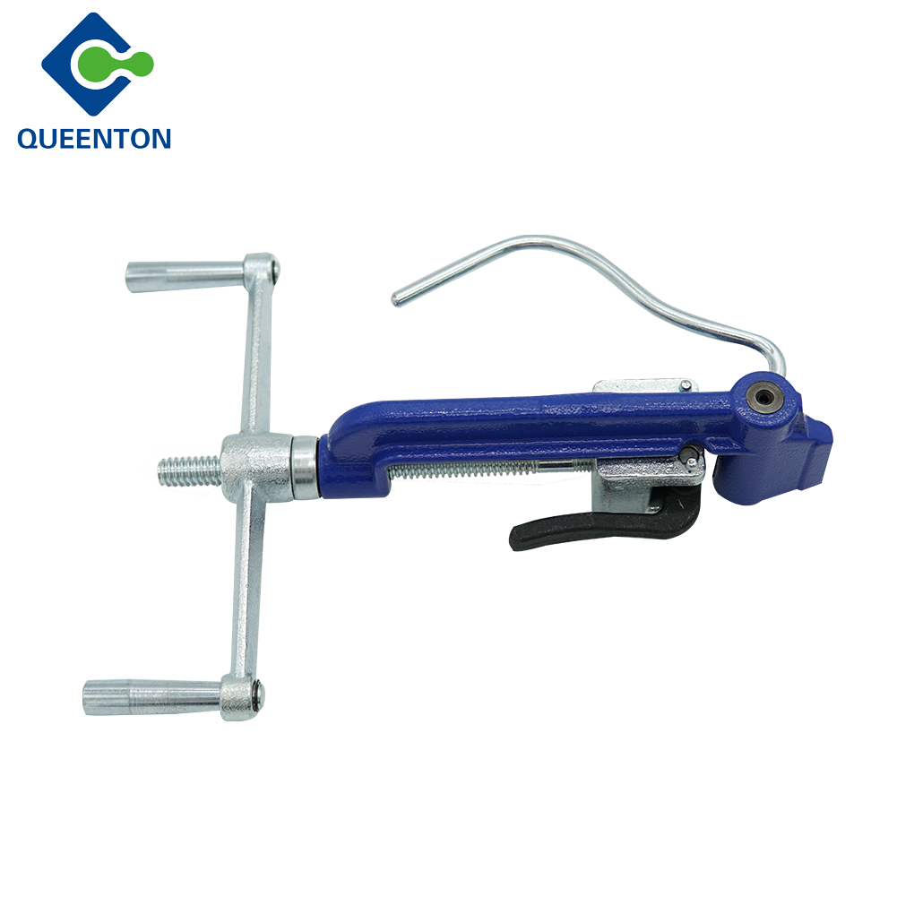 Fiber Optical Fastening Hand Guided Tool Stainless Steel Cable Strap Tensioning Tool/Steel Banding Tensioner