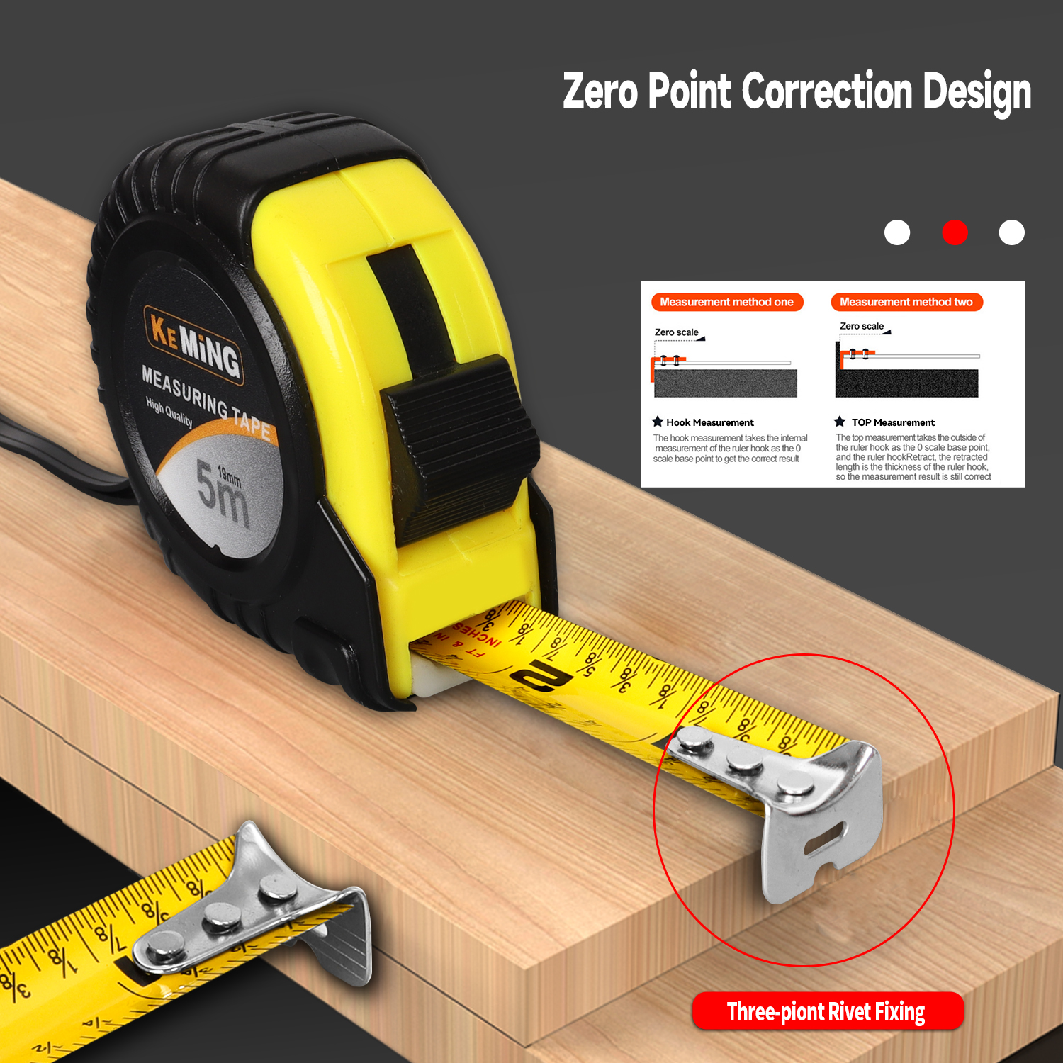 3M10FT 5M /16FT 7.5M/25FT 10M/33FT Tape Measure Custom Logo Brand Tape Measure With Carbon Steel Blade Measuring Tape