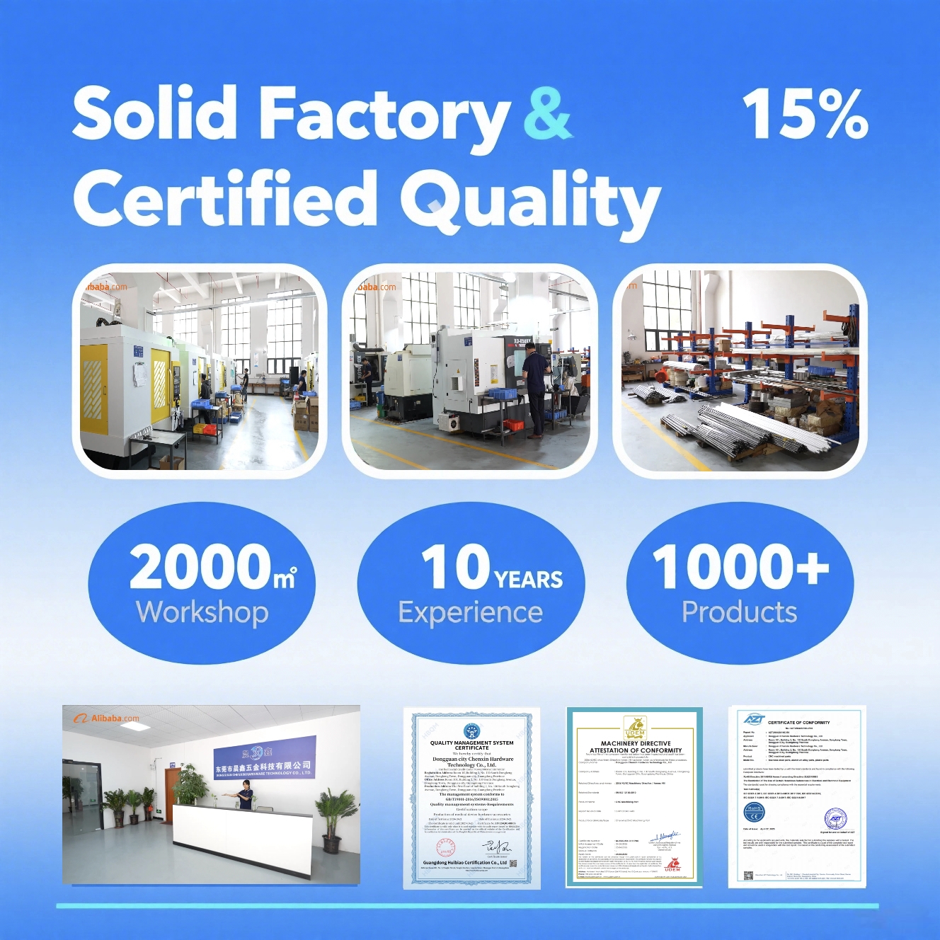 OEM Manufacturing Hardware Metal Fasteners Custom CNC Machining Services For High Precision Stainless Steel Fabrication Dongguan
