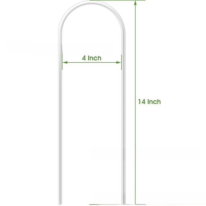 Clear Acrylic U-Shaped Plant Trellis