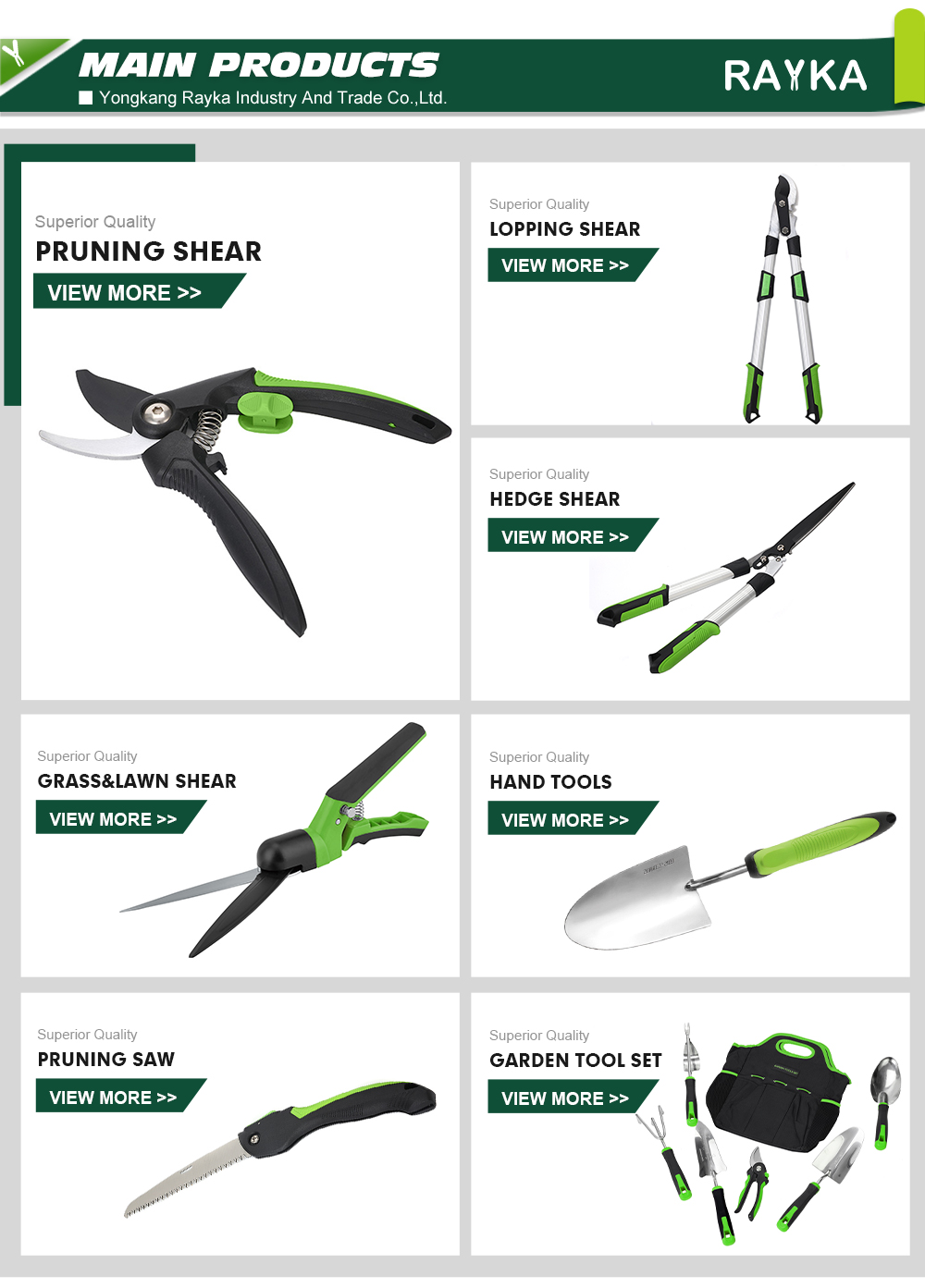 Product Range