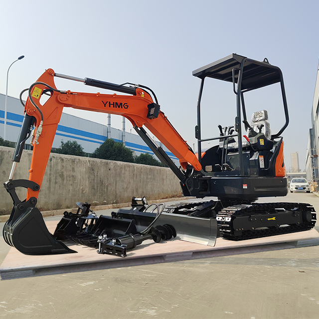 FREE SHIPPING Ready 2.5Ton Mini Excavator Small Micro Digger For Farm/Garden/Construction Multi-Use Crawler Mini Excavators