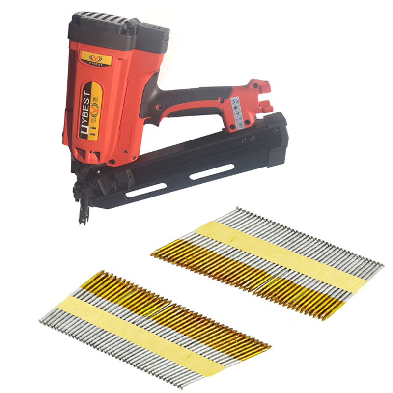 GFN3490 Wood Framing Nail Gun Gas Actuated Fastening Tools