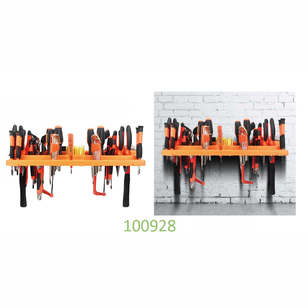 Plastic Tool Organizer Hand Tool Hanging Rack Easy Assemble