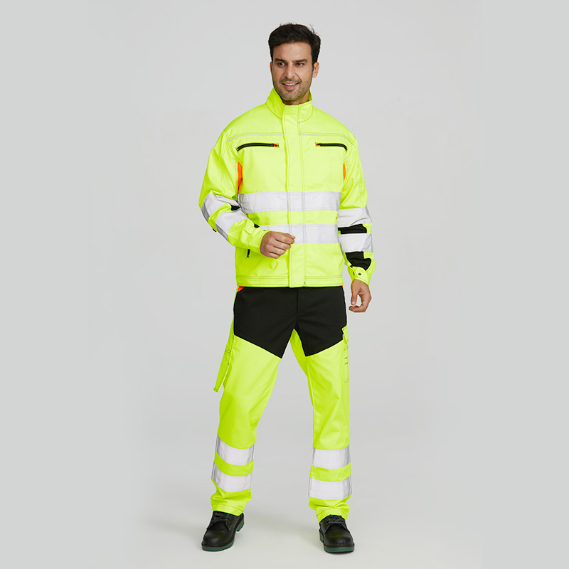 High Visibility Security Gear for Construction Workers Reflective Strip Safety Reflective Jackets