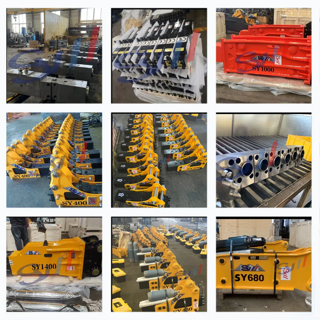 Low Noise Hydraulic Demolition Tool Sb60 Sb70 Sb81