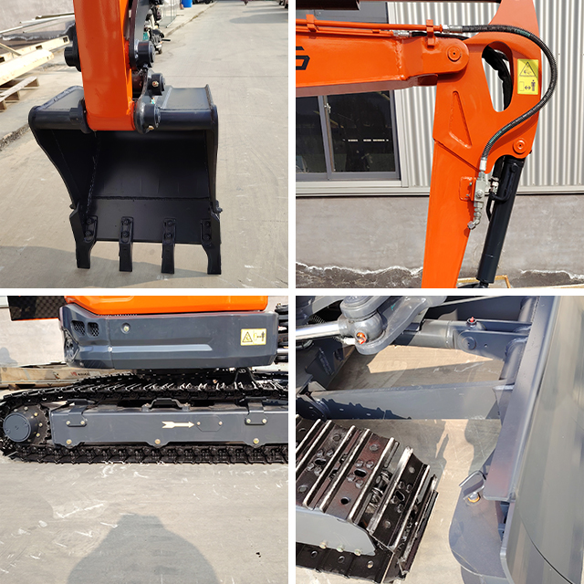 FREE SHIPPING Ready 2.5Ton Mini Excavator Small Micro Digger For Farm/Garden/Construction Multi-Use Crawler Mini Excavators