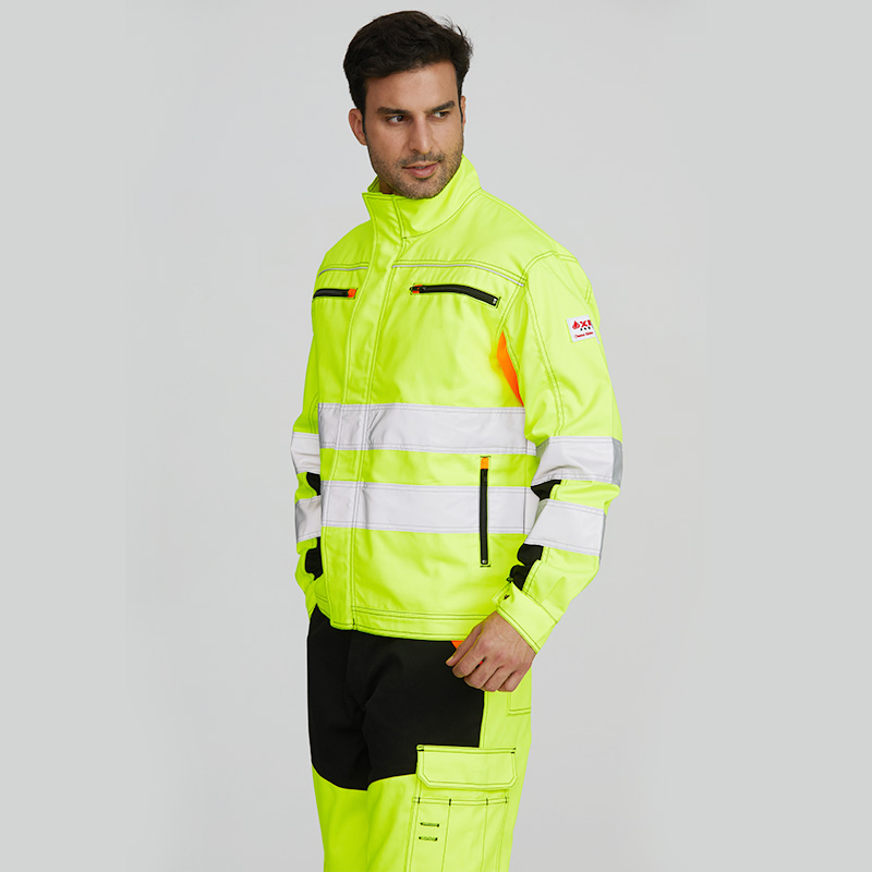 High Visibility Security Gear for Construction Workers Reflective Strip Safety Reflective Jackets
