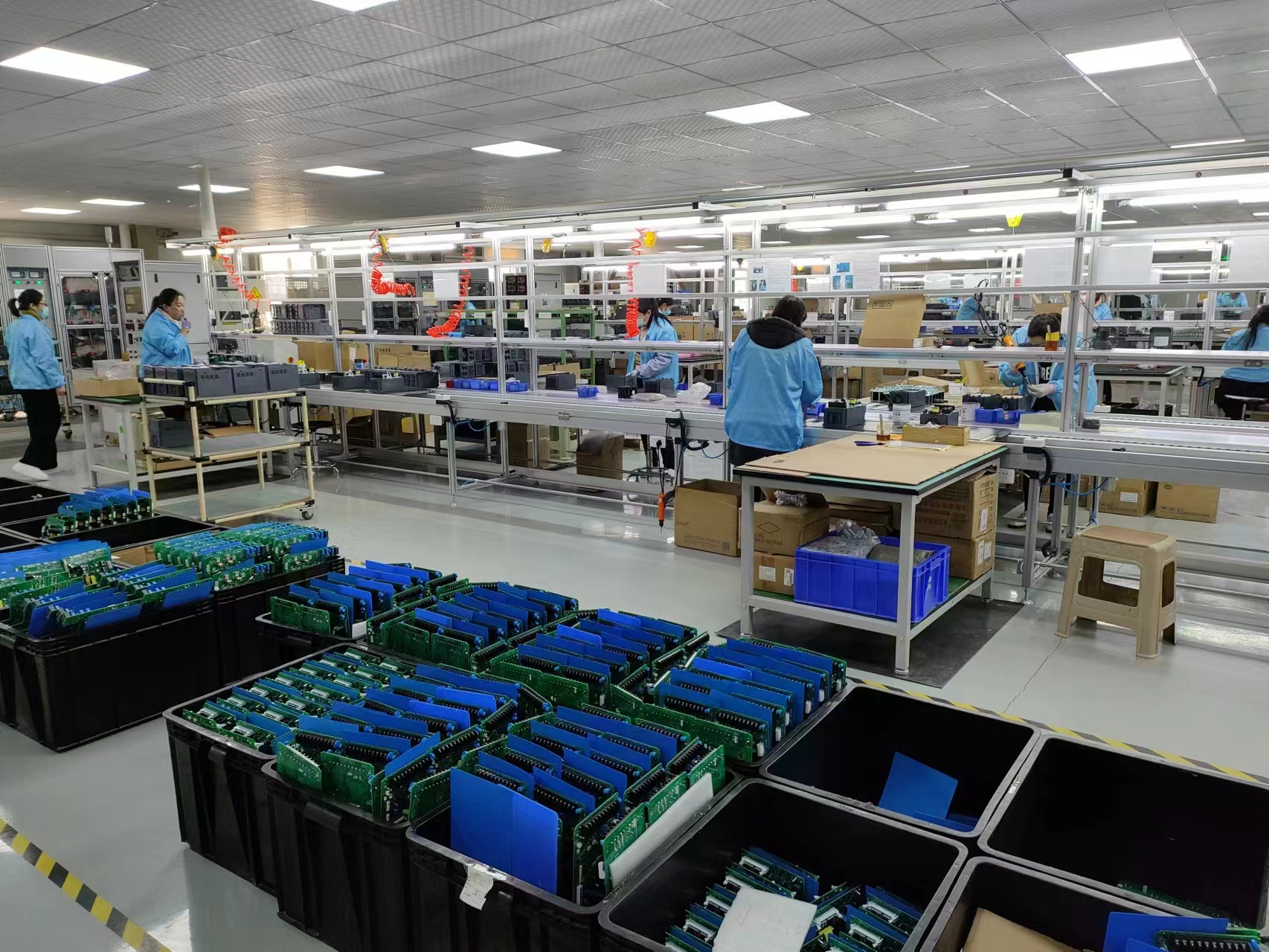 Advanced automatic production line