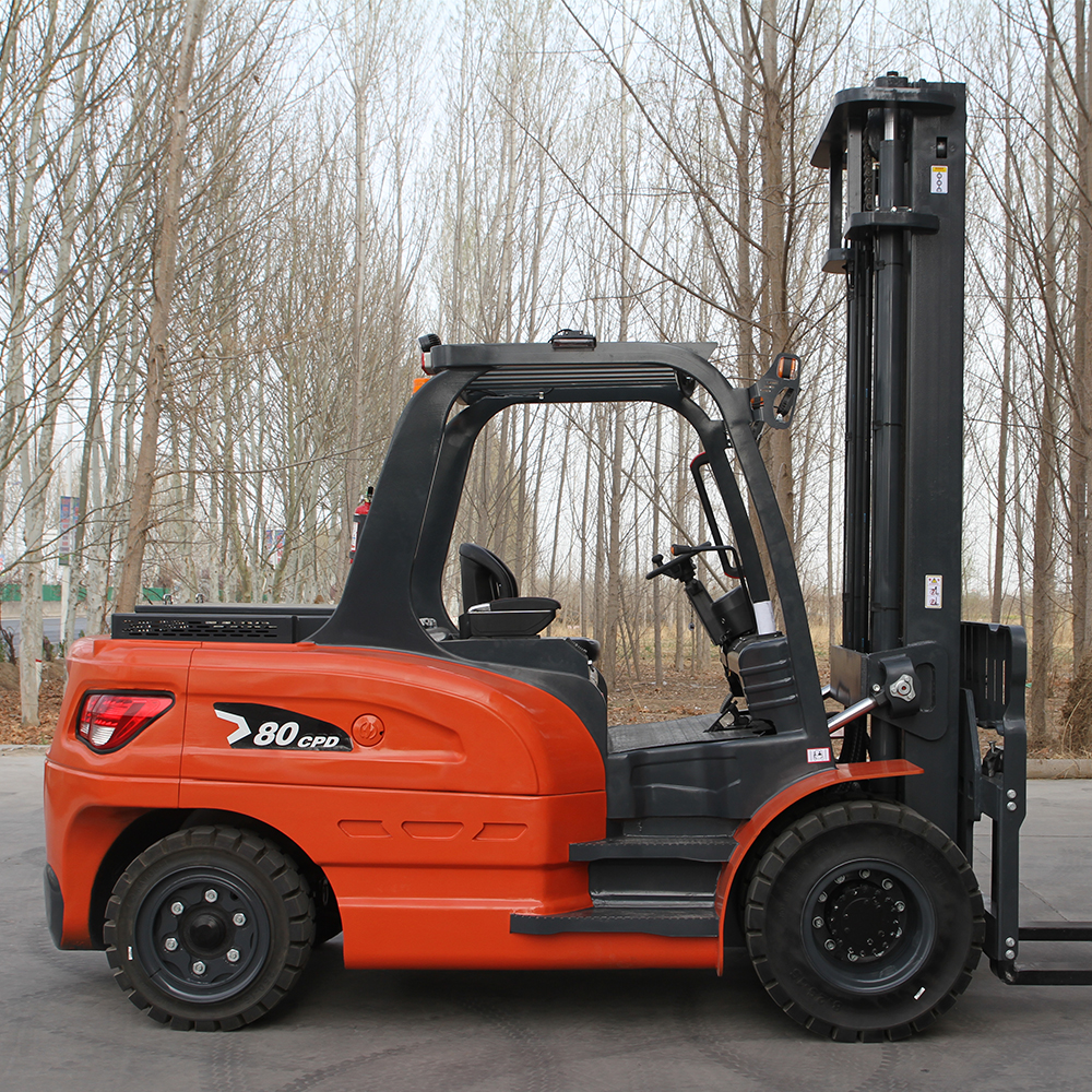 SKY Hot Sale Two/Three Stage Mast Electric Forklift 2/3 Ton Telehandler Forklift Hydraulic Lift Forklift CE ISO