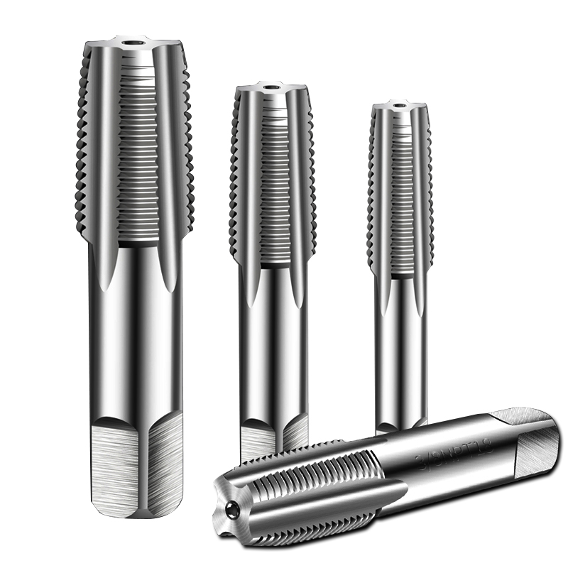 JIMMY Spiral Flute Taper Pipe Thread Tap and Drill Tapping HSS Screw Thread Taps and Dies Model HSS-05 Metalworking Tools
