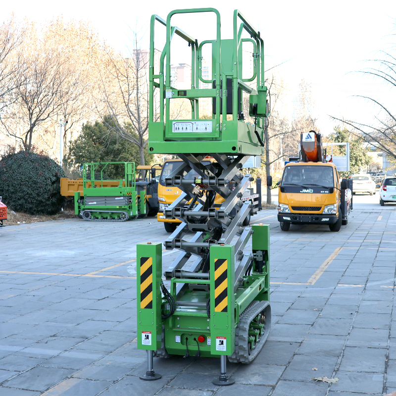 CE 4m 6m 8m 10m 12m 14m 16m Small Skyjack Tracked Automotive Scaffolding Lift Hydraulic Scissor Lift