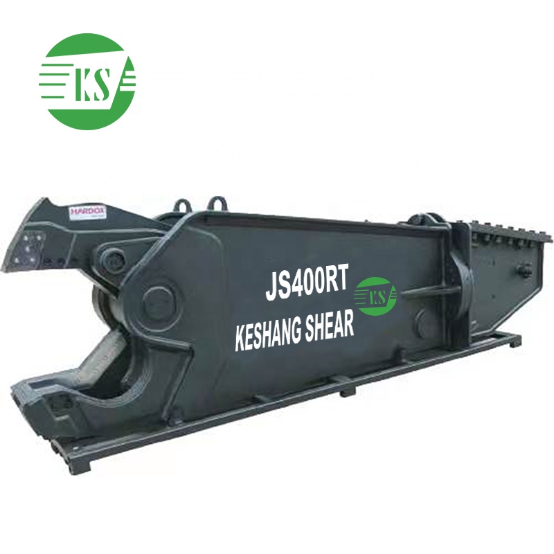 Keshang Hydraulic Concrete Demolition Shear for Excavator Rotating Shears 50 Ton Excavator Scrap Cutting Shear Tool Kit