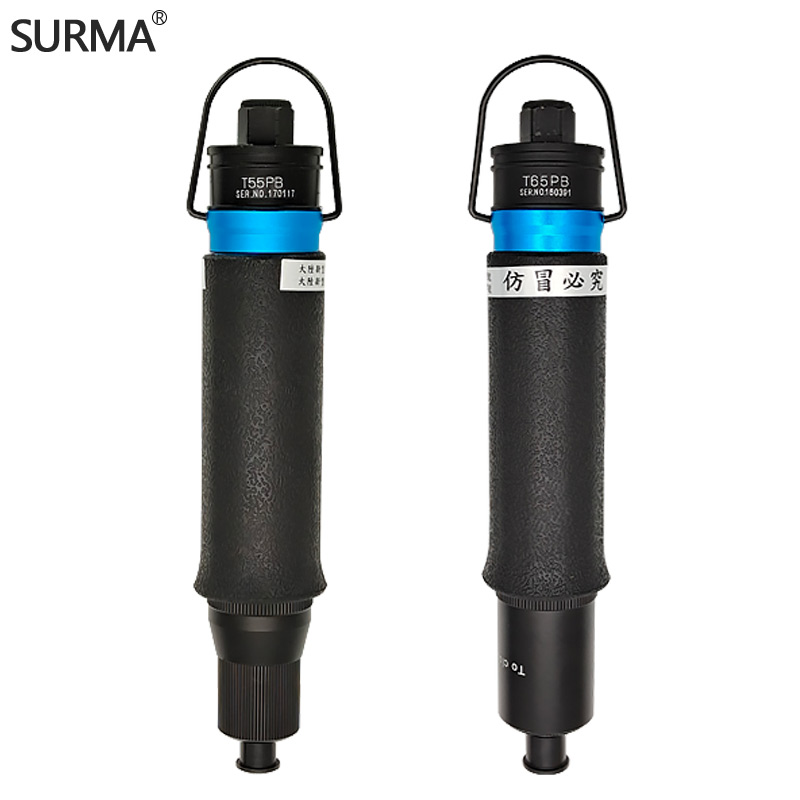 JUBOO Fully Automatic Clutch Type Air Chisel Pneumatic Screwdriver Model T-60/T-65/T-68PB with Torque Adjustment Wrench
