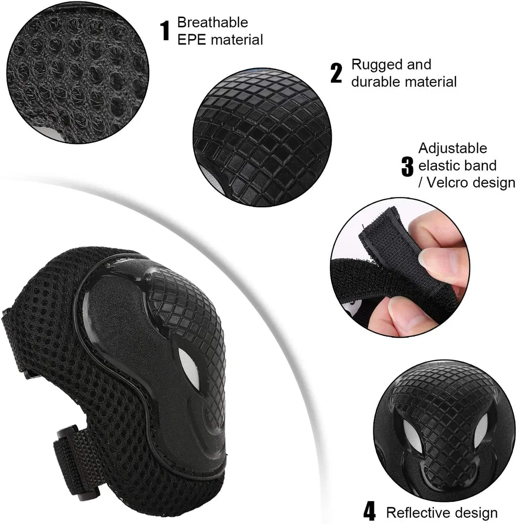 Children's Knee Elbow Pads Helmet Cycling Sport Safety Protective Gear