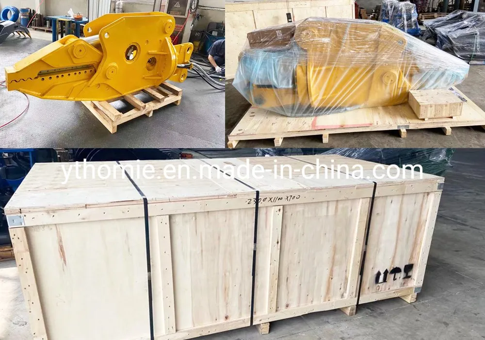 Hydraulic Rotating Dismantling Shear for Excavator Old Car Scrap Metal Recycling Shear Demolition Cutting Shear High Strength Wear Resistant Attachment