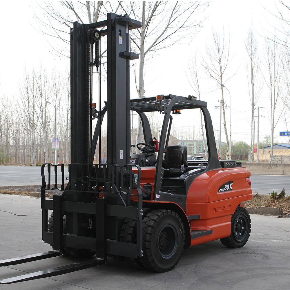 SKY Hot Sale Two/Three Stage Mast Electric Forklift 2/3 Ton Telehandler Forklift Hydraulic Lift Forklift CE ISO