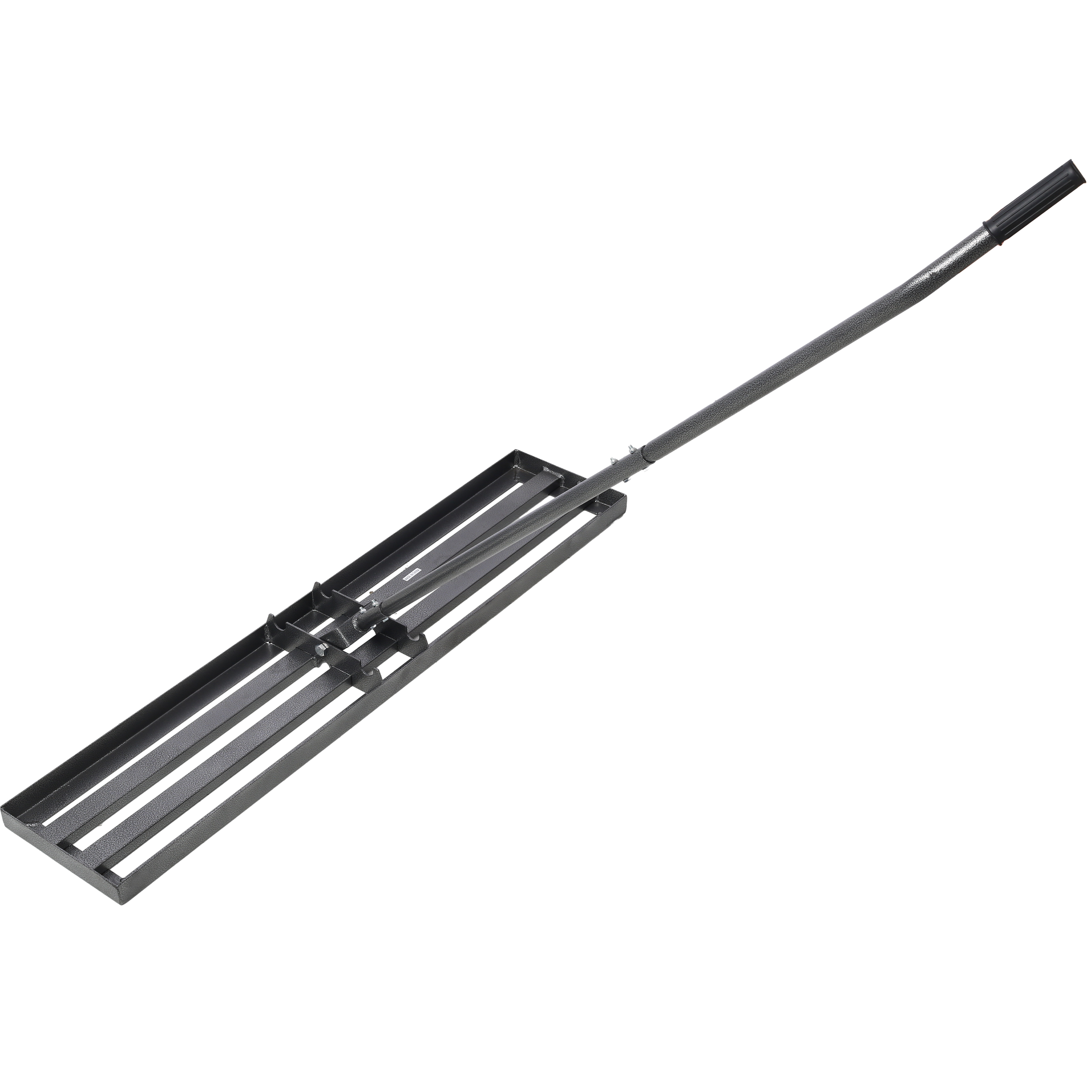 48"x10" Lawn Leveling Tool, Heavy Duty Effort Saving Lawn Level Rake, 7FT Steel Handle Lawn Leveler for Yard Garden Golf Course