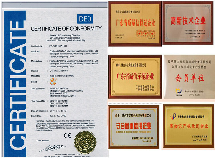 Certifications