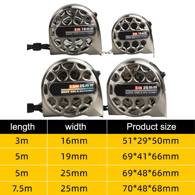 Measuring Tools 50/100m Long Distance Tools Scale Wear-resistant High-precision Abs & Plastic