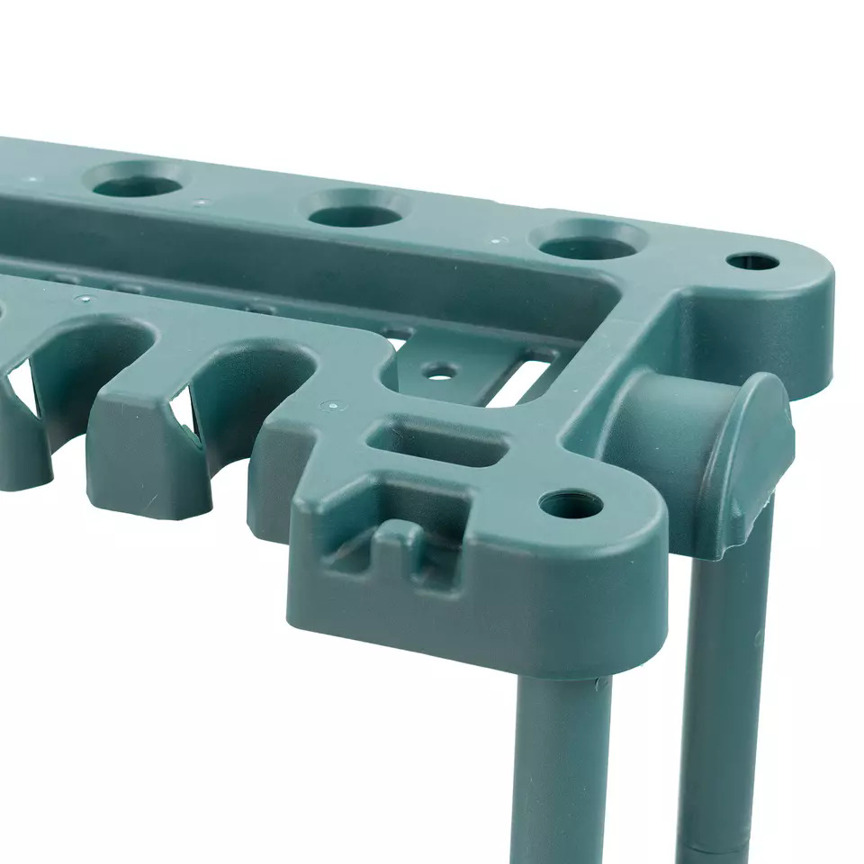 Hot Selling Modern Heavy Duty Multi Tool Holder Storage Racks PP Plastic Garden Tool Organizer