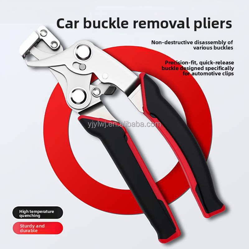 Car Clip Pliers Tools Car Removal Tool With Rubber Fastener Rivet Tools Professional Auto Repair Kit for Plastic Nut Removal