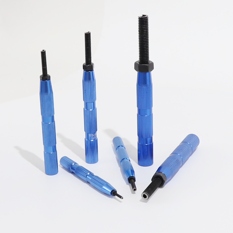 Blue Light Heavy-duty Bolt Socket Manual Installation Tool with Pin Hand Nut Insert Tool