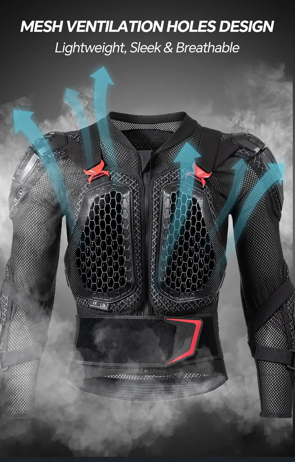 on/off Road Shock-Proof Breathable and Anti-Impact Protective Motorcyclist Safety Gear