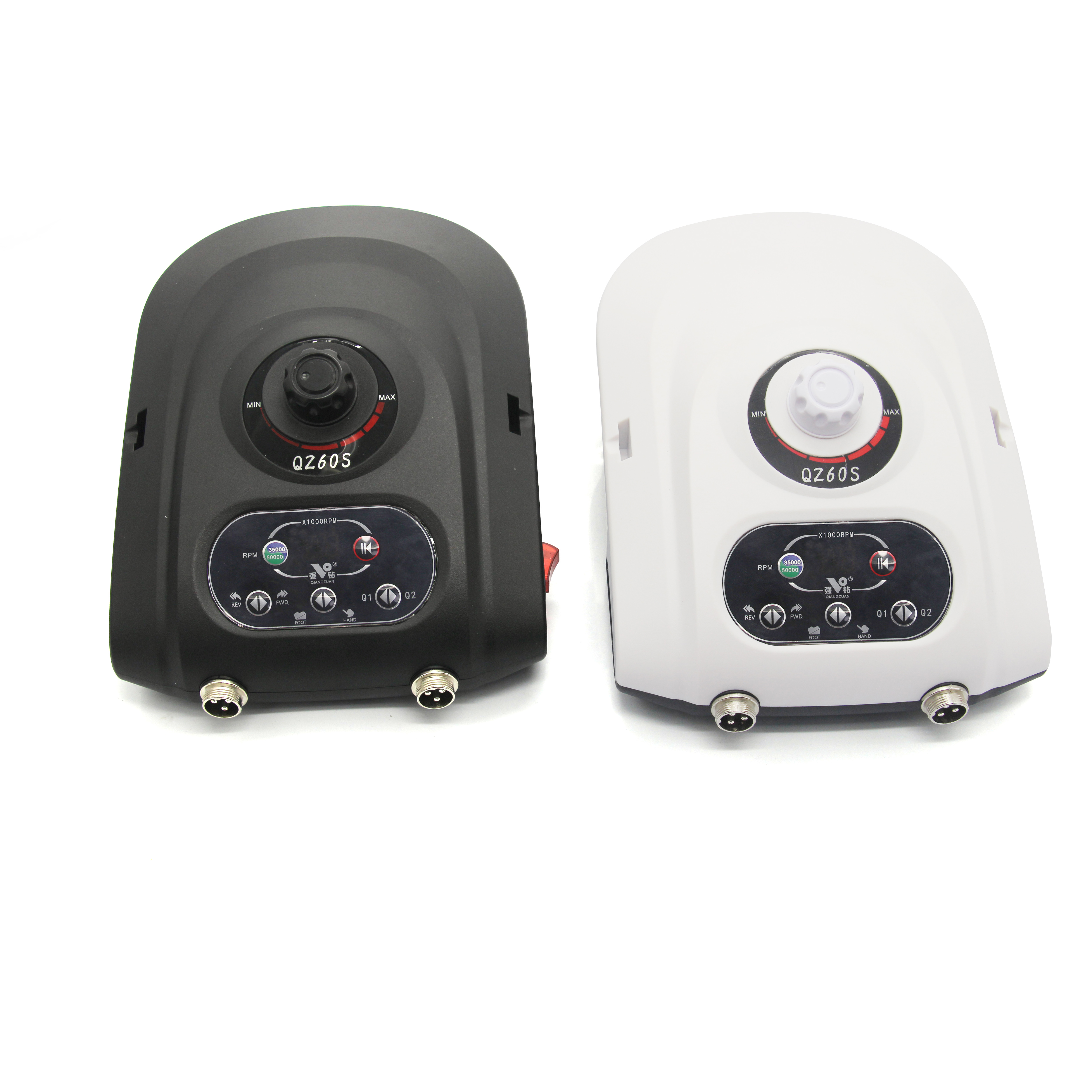 STRONG DRILL Dual Lock Two Handpiece 50000 RPM Polisher Handpiece QZ60S Jewelry Polisher Machine Tool