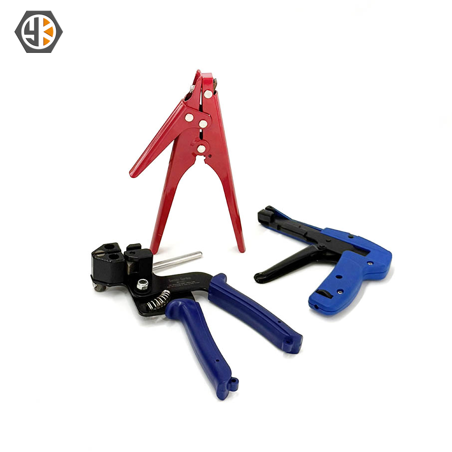 Fastening Tools Tensioning Cutter Nylon Cable Tie Gun Spring Type Stainless Steel/Nylon Zip Tie Gun