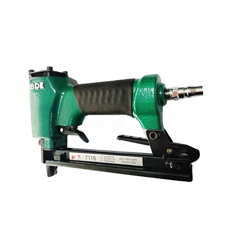 Pneumatic Steel Nail Gun Air Stapler For Furniture Construction
