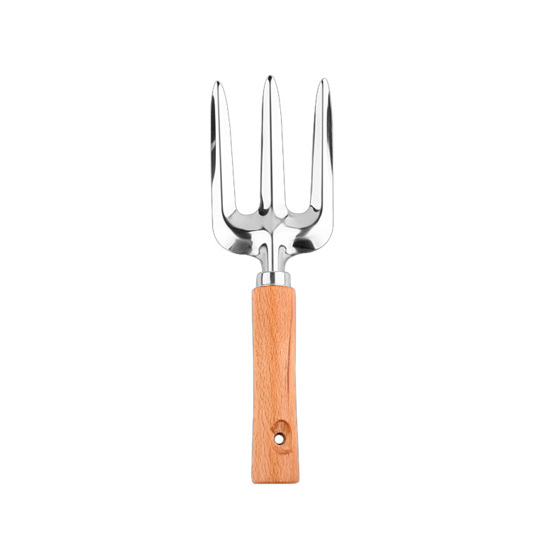 Mini Garden Tool Handheld Garden Tools Wooden Handle Shovel Metal Rake Fork