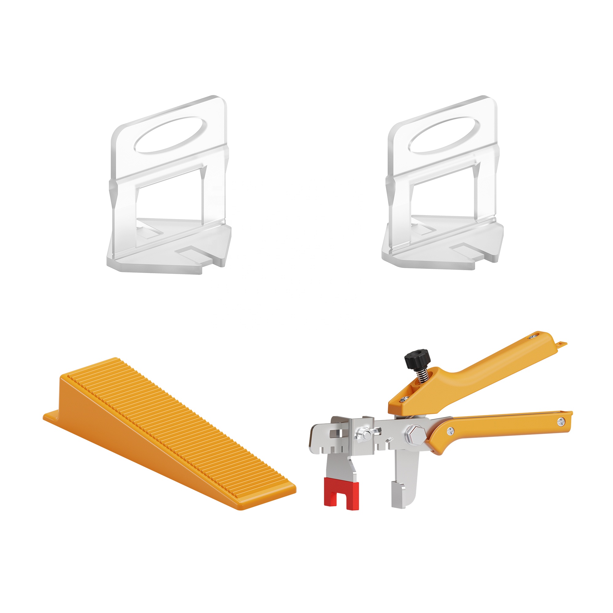 Plastic Tile Leveling System / Clips And Wedges Ceramic Tile Leveling /install Tools Tile Leveling System Spacer