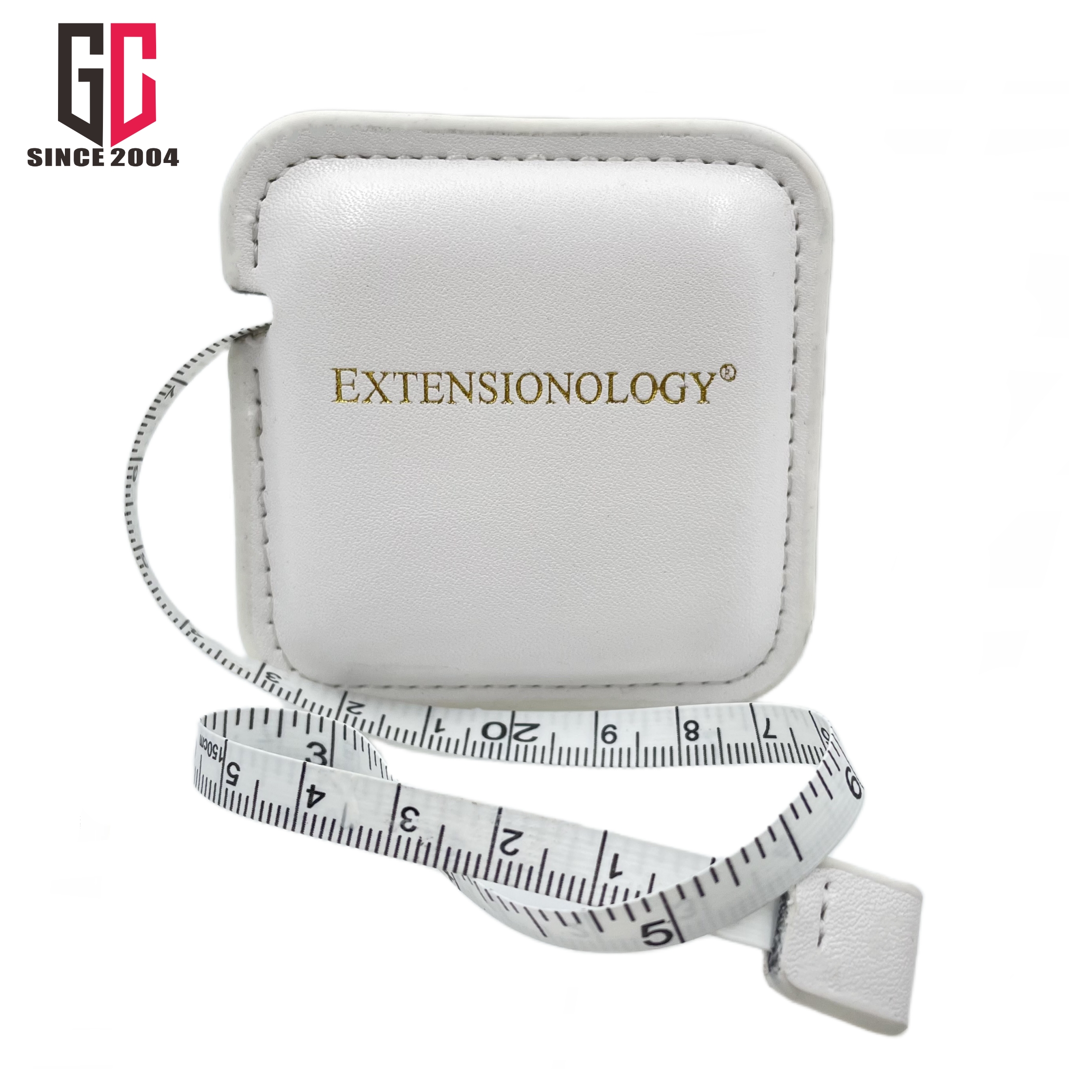 12 Years Factory Custom Hot Selling Mini Black and White Leather Measuring Tape