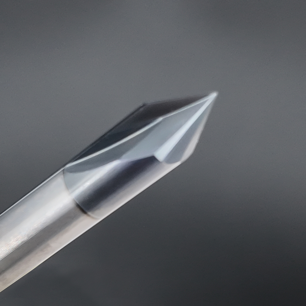 Solid Carbide V-Groove Chamfer End Mill 60/90 Degree Tungsten Carbide CNC Chamfering Cutter for Metal