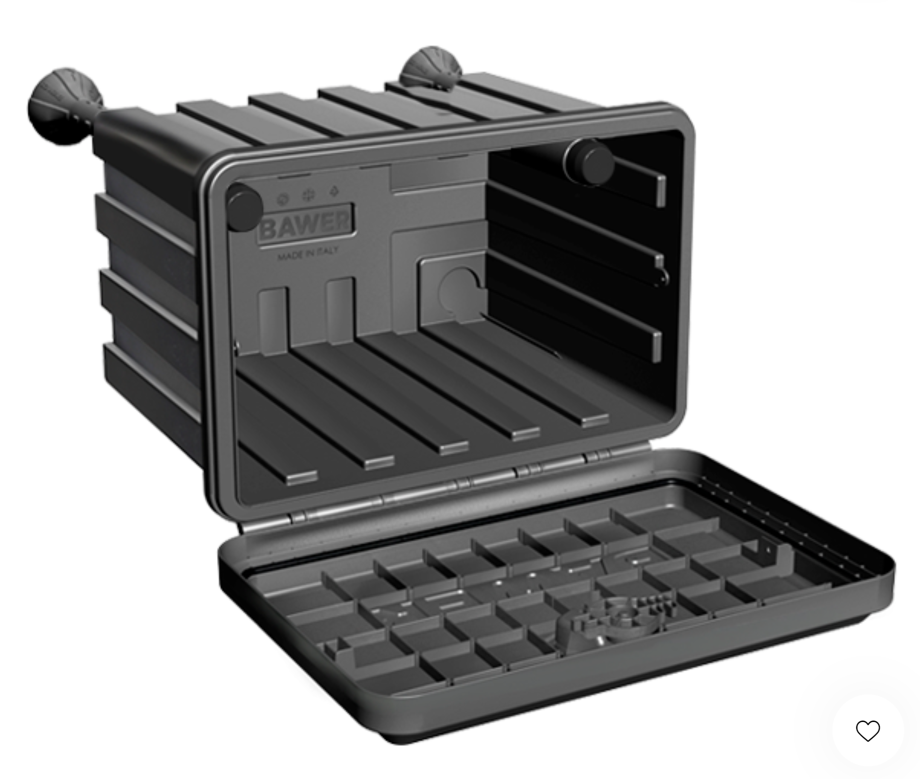Plastic Tool Storage Box Removable Tray Tool Box OEM Customizable Toolboxes