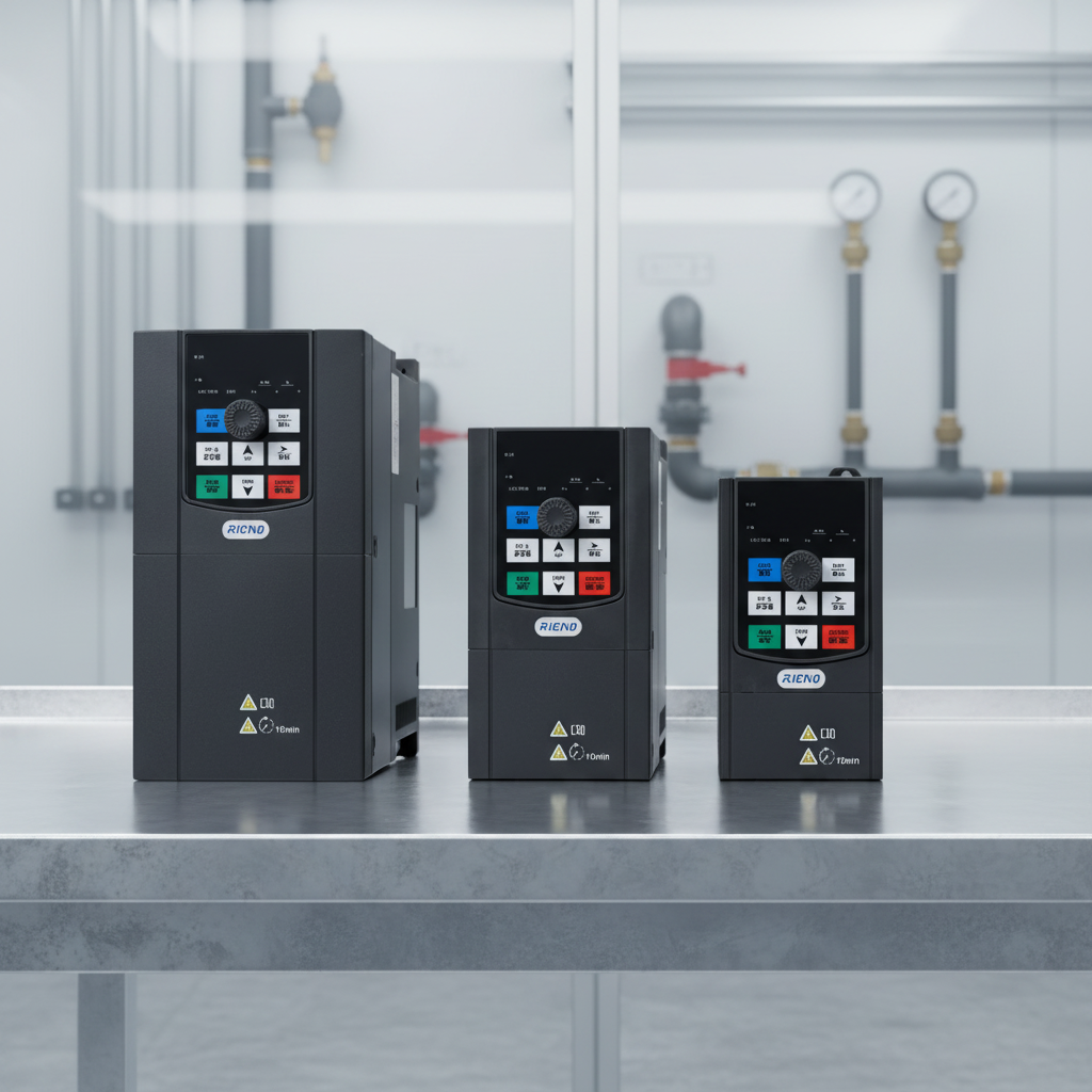 RIQNO 4kW VFD 220V 1Ph To 3Ph Frequency Inverter For Woodworking &amp; Plastic Machinery